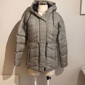 Columbia Winter Jacket Icy Heights II Down-filled Hooded Women's XS Chevron‎